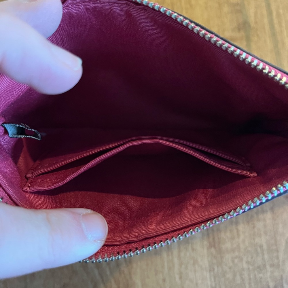 Pink coach wallet